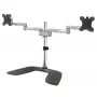 Base de sobremesa StarTech.com para doble monitor – soporte de escritorio ergonómico para pantallas VESA de hasta 32