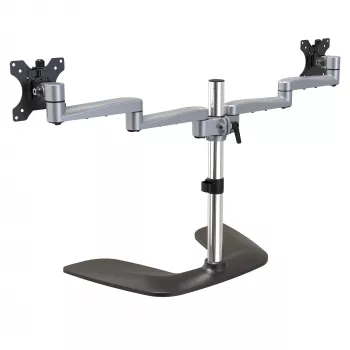 Base de sobremesa StarTech.com para doble monitor – soporte de escritorio ergonómico para pantallas VESA de hasta 32
