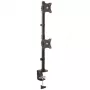 Soporte de sobremesa StarTech.com para doble monitor – vertical – acero
