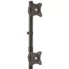 Soporte de sobremesa StarTech.com para doble monitor – vertical – acero