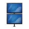 Soporte de sobremesa StarTech.com para doble monitor – vertical – acero