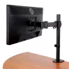 Brazo de monitor de sobremesa StarTech.com para pantallas compatibles VESA de hasta 34 inch (8 kg) - soporte de columna articulado para monitor individual - soporte de monitor ergonómico de altura ajustable - abrazadera de mesa/pasacables