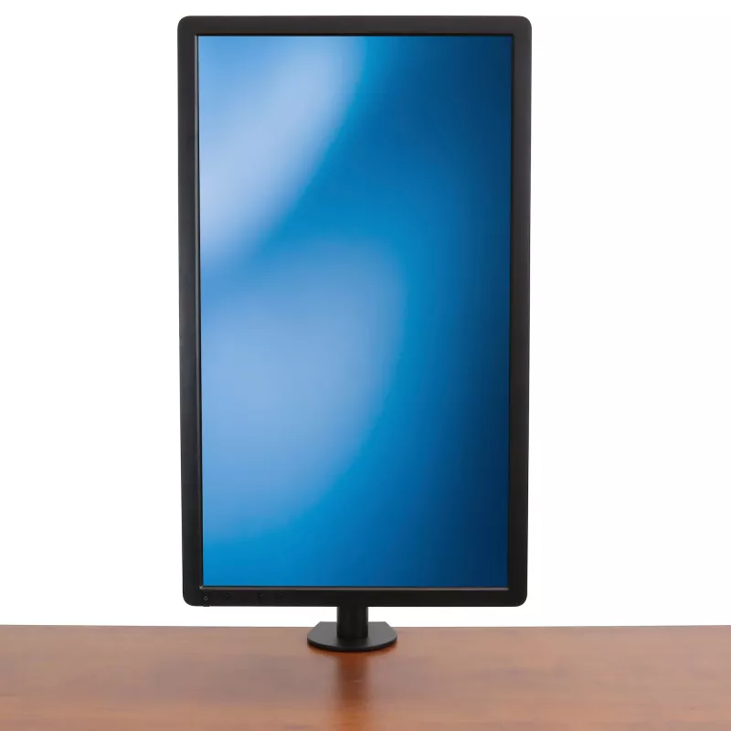 Brazo de monitor de sobremesa StarTech.com para pantallas compatibles VESA de hasta 34 inch (8 kg) - soporte de columna articulado para monitor individual - soporte de monitor ergonómico de altura ajustable - abrazadera de mesa/pasacables