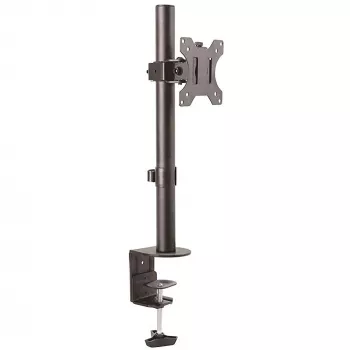 Soporte de sobremesa StarTech.com para monitor individual – montaje robusto en mástil para una pantalla, hasta 8 kg, compatible con VESA – soporte de monitor ergonómico de altura ajustable – abrazadera de mesa/pasacables de mesa