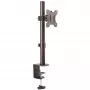 Soporte de sobremesa StarTech.com para monitor individual – montaje robusto en mástil para una pantalla, hasta 8 kg, compatible con VESA – soporte de monitor ergonómico de altura ajustable – abrazadera de mesa/pasacables de mesa