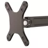 Brazo de monitor de pared StarTech.com - articulación individual, 15 kg, 33 cm (13 inch), 68,6 cm (27 inch), 75 x 75 mm, 100 x 100 mm, negro