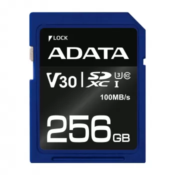 ADATA ASDX256GUI3V30S-R tarjeta de memoria 256 GB SDXC UHS-I Class 10