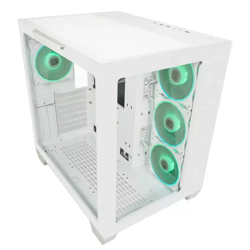 Caja de PC LC-Power Gaming 807W Midi Tower blanca
