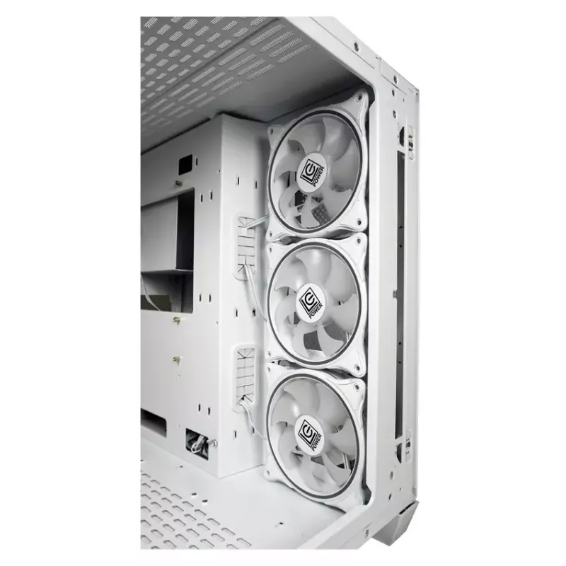 Caja de PC LC-Power Gaming 807W Midi Tower blanca