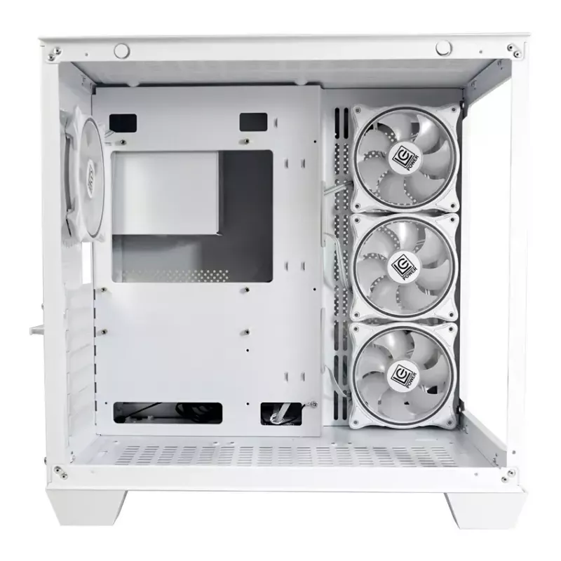 Caja de PC LC-Power Gaming 807W Midi Tower blanca