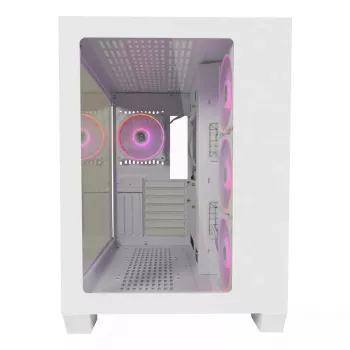 Caja de PC LC-Power Gaming 807W Midi Tower blanca
