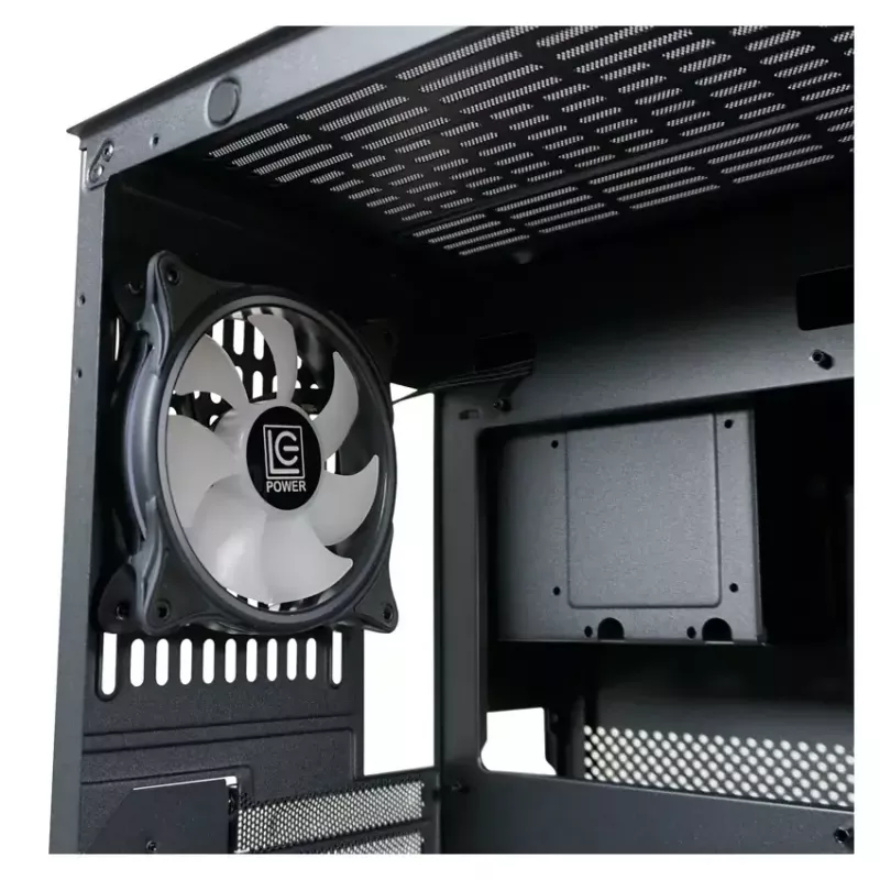 Caja de PC LC-Power 809B Midi Tower negra