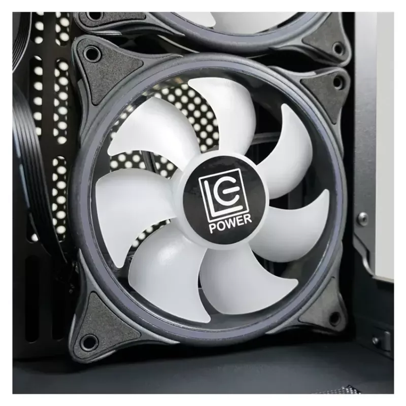 Caja de PC LC-Power 809B Midi Tower negra