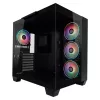 Caja de PC LC-Power 809B Midi Tower negra
