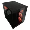 Caja de PC LC-Power 809B Midi Tower negra