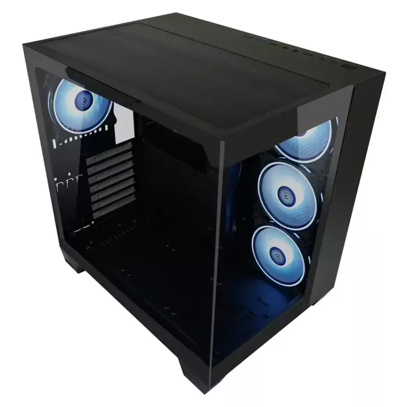 Caja de PC LC-Power 809B Midi Tower negra