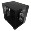 Caja de PC LC-Power 809B Midi Tower negra