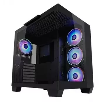 Caja de PC LC-Power 809B Midi Tower negra