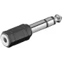 Adaptador de cable Microconnect AUDANR 6,3 mm a 3,5 mm negro