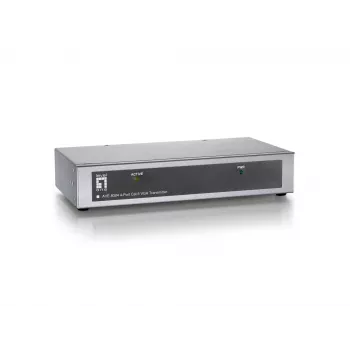 Transmisor AV LevelOne Transmisor VGA Cat.5 de 4 puertos