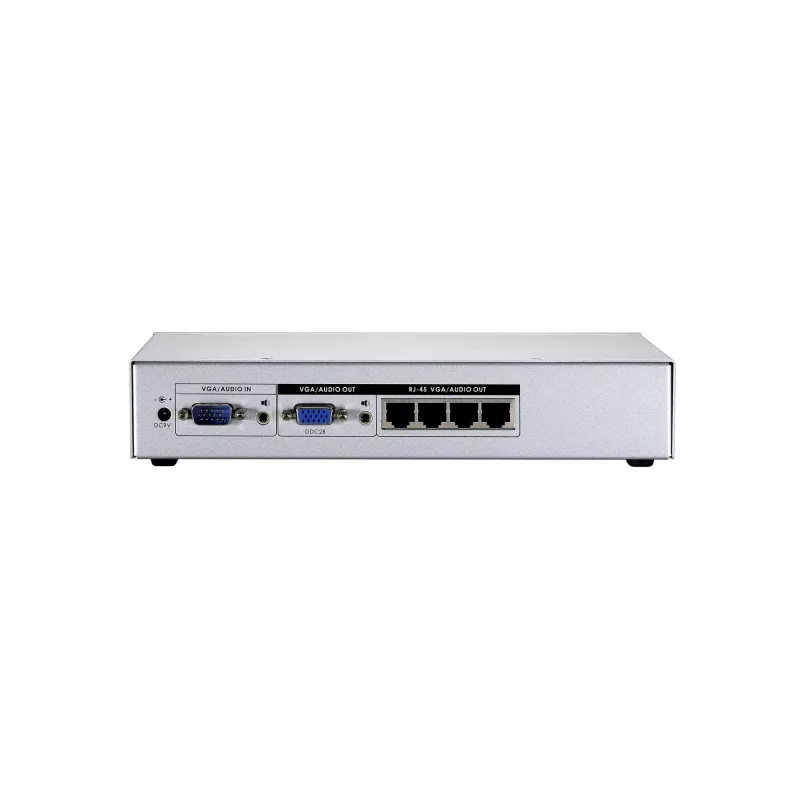 Transmisor AV LevelOne Transmisor VGA Cat.5 de 4 puertos