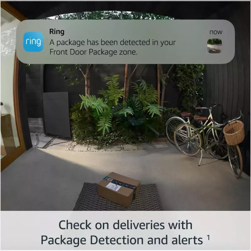 Amazon Ring Battery Video Doorbell Pro B0B2BNM4PV timbre inteligente con vídeo, Wi-Fi, vídeo HD+, visión nocturna, audio bidireccional