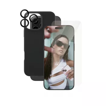 Pack 3 en 1 PanzerGlass CARE by Fashion iPhone 16 Pro Max
