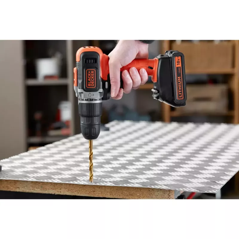 Taladradora Black & Decker BCD003C2K-QW 1 ud.