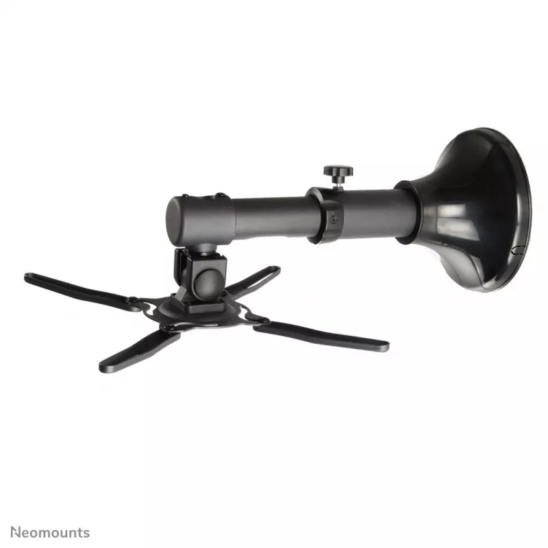 Soporte de pared para proyector Neomounts BEAMER-W050 negro - profundidad 37-47 cm - totalmente móvil
