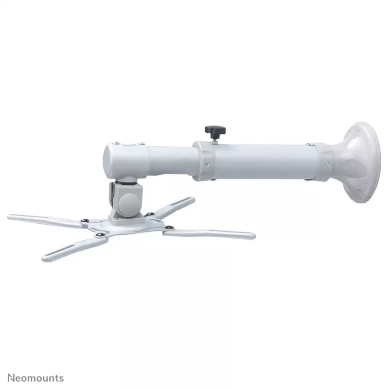 Soporte de pared para proyector Neomounts BEAMER-W050SILBER - profundidad 37-47 cm - totalmente móvil