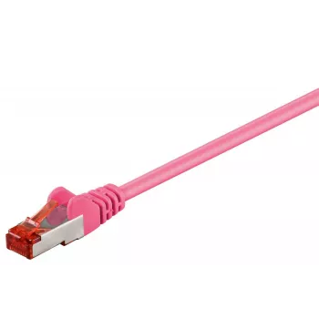 Cable de red Microconnect B-FTP60025PI rosa 0,25 m Cat6 F/UTP (FTP)