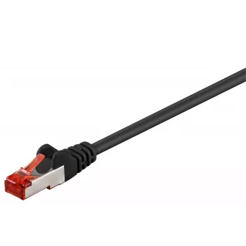Microconnect B-FTP601S Cable de red negro 1 m Cat6 F/UTP (FTP)