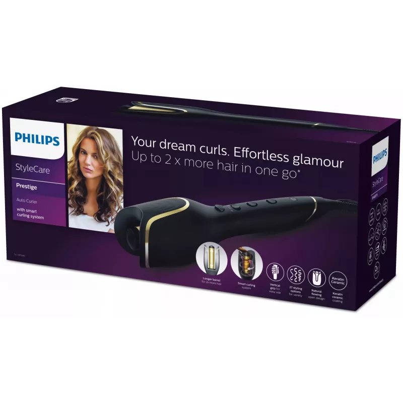 Rizador de pelo automático Philips StyleCare Prestige BHB876/00