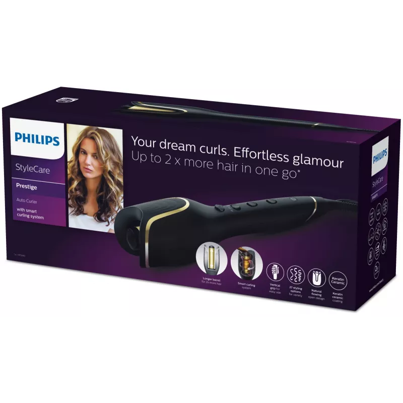Rizador de pelo automático Philips StyleCare Prestige BHB876/00