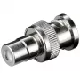 Adaptador de cable Microconnect BNCRCAADAPTOR1 BNC RCA metálico