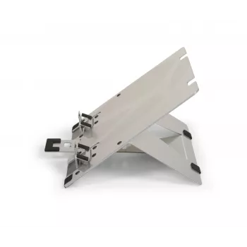 BakkerElkhuizen FlexTop 270, soporte para portátil, gris, aluminio, 25,4 cm (10