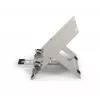BakkerElkhuizen FlexTop 270 BNEFT270 soporte para portátil de hasta 16 pulgadas (40,6 cm), 7 niveles, altura 90-200 mm, aluminio, gris
