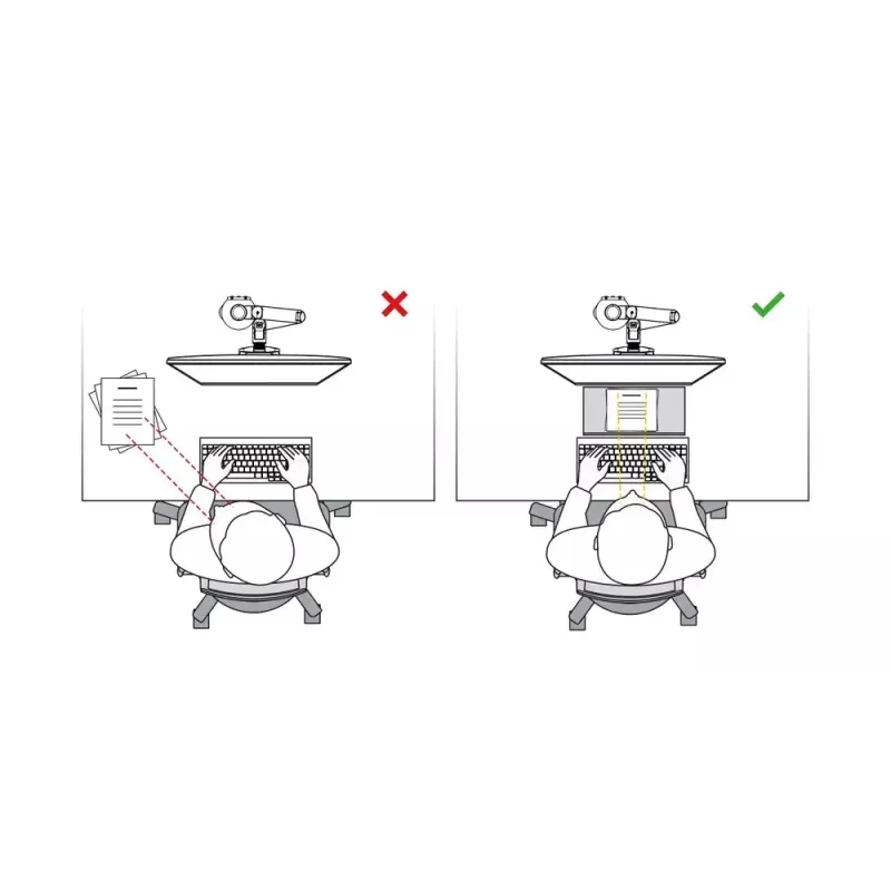 Soporte de documentos BakkerElkhuizen Q-doc 100 Circular