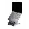 BakkerElkhuizen Ergo-Q Hybrid Pro, soporte para portátil, negro, gris oscuro, aluminio, goma, acero, 25,4 cm (10 inch), 40,6 cm (16 inch), 25,4 cm (10 inch)