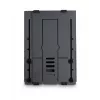 BakkerElkhuizen Ergo-Q Hybrid Pro, soporte para portátil, negro, gris oscuro, aluminio, goma, acero, 25,4 cm (10 inch), 40,6 cm (16 inch), 25,4 cm (10 inch)