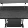Escritorio de ordenador LogiLink BP0070 negro gris