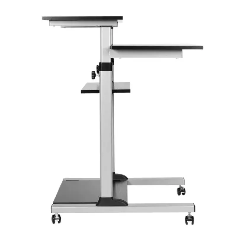 Escritorio de ordenador LogiLink BP0070 negro gris