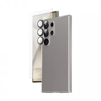 PanzerGlass SAFE. by ® pack 3 en 1 Samsung Galaxy S24 Ultra