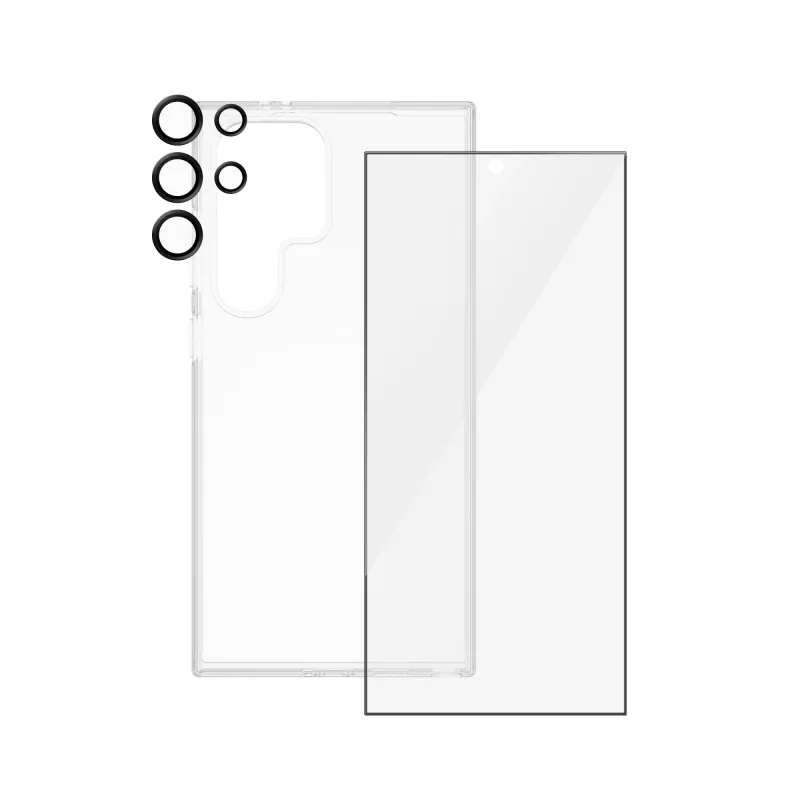 PanzerGlass SAFE. by ® pack 3 en 1 Samsung Galaxy S24 Ultra