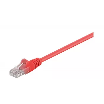 Microconnect B-UTP50025R cable de red rojo 0,25 m Cat5e U/UTP (UTP)