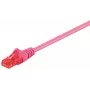 Microconnect B-UTP602PI Cable de red rosa 2 m Cat6 U/UTP (UTP)