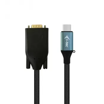 i-tec adaptador de cable USB-C VGA 1080p / 60 Hz 150 cm, 1,5 m, USB Type-C, VGA (D-Sub), conector macho, conector hembra, 1920 x 1080 píxeles