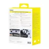 Soporte magnético de coche para pantalla Baseus MaxView gris para fijación de smartphone y tablet al salpicadero