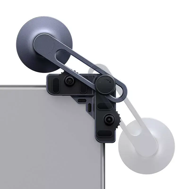 Soporte magnético de coche para pantalla Baseus MaxView gris para fijación de smartphone y tablet al salpicadero