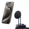 Soporte magnético de coche para pantalla Baseus MaxView gris para fijación de smartphone y tablet al salpicadero
